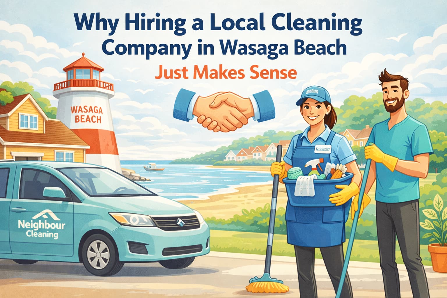 🏖Why Hiring a Local Cleaning Company in Wasaga Beach Just Makes Sense
